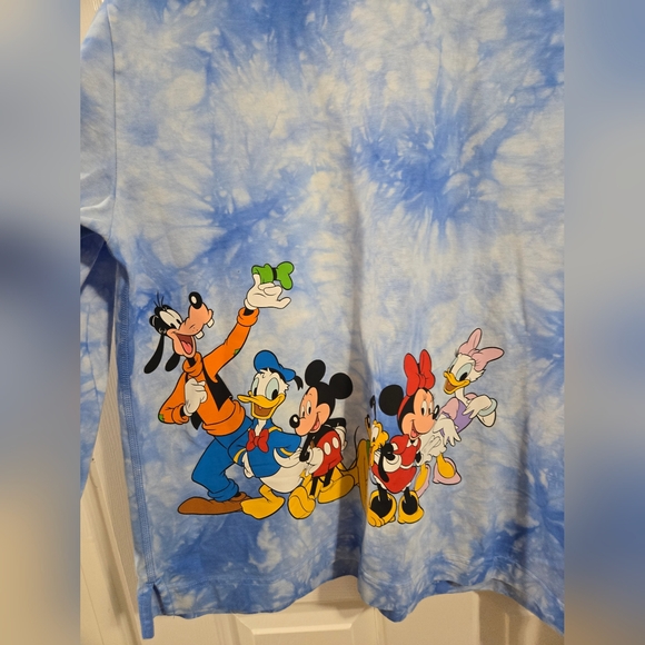 NWOT Mickey Mouse & Friends Tie-Dye Disney Celebration Crew Walt Disney World La - Picture 5 of 6